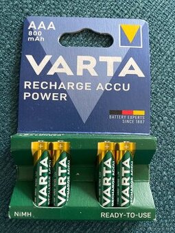 Nabíjecí baterie Varta AAA 800 mAh