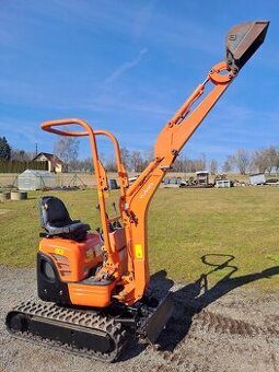 Minibagr Kubota U10-3, rv 2015, 1060 Mth
