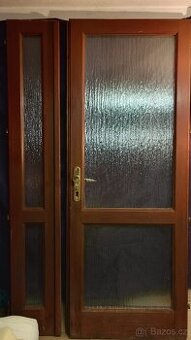 Dvoukřídlé vchodové dveře  117/209 (masiv)