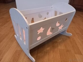 Kolébka dřevěná pro panenky