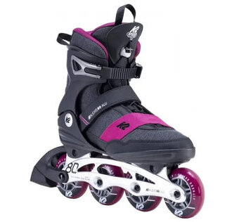 Kolečkové brusle in-line K2 ALEXIS 80 ALU vel. 36,5