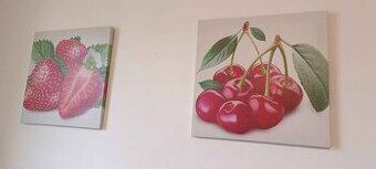 Obrázky ovoce - 2 ks