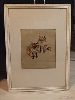 Obraz ,litografie ,