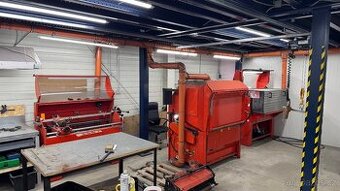 Broušení vřetenových sekaček, vřetenovky, Allett Brusírna