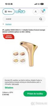 IPL epilátor (Lumea)