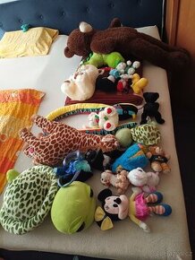 Prodám různé plyšové hračky ve velmi pěkném stavu