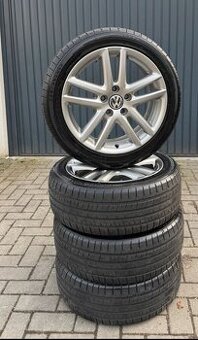 VW orig.alu SIENA letní 225/45/17 Golf Touran Octavia 5x112