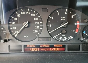 BMW E39 E38 E53 budík TOP