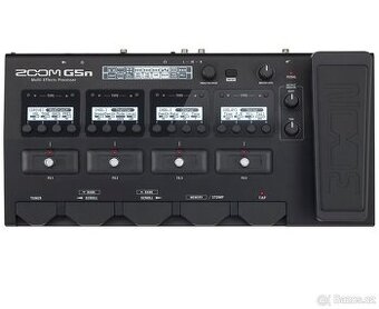 Kytarový multiefekt Zoom G5n – TOP stav + taška