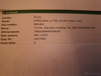 Škoda KAMIQ Style 1,5 TSI 110 kW