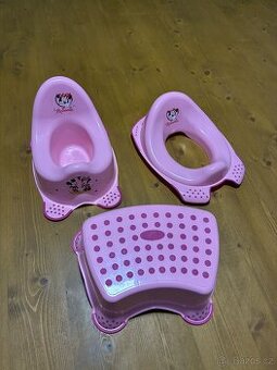 Set - nočník, stupínek a prkénko na WC