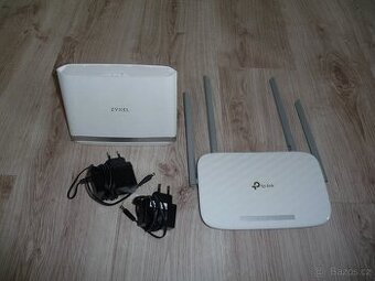 Router Zyxel VMG8623-T50a+WiFi router TP-Link Archer C5