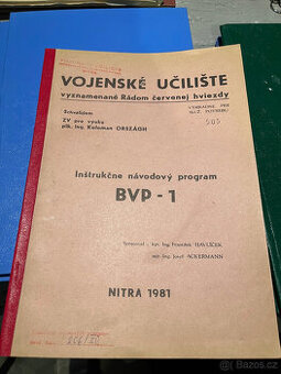 Inštrukčne návodový program BVP-1