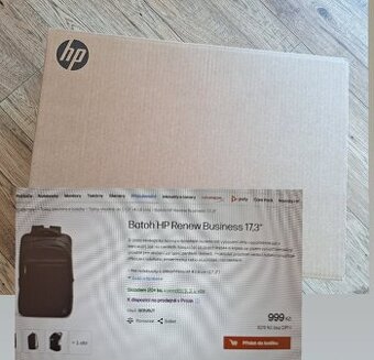 Nový batoh HP Renew Business