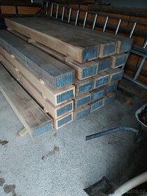 Dřevěné pražce, nové, bez impregnace Opava