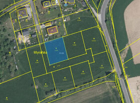 Žernov - prodej stavebního pozemku 1216 m2 - 1