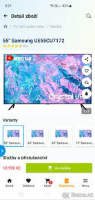 Televize Samsung 55" Nová - 1