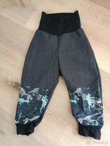 Jarní softshellové kalhoty 80-86