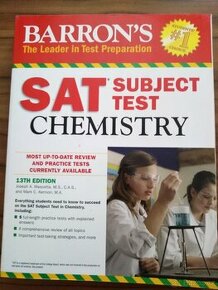 SAT chemistry english/ SAT chemická kniha v angličtině