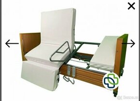 Elektrická polohovací postel + dělená matrace