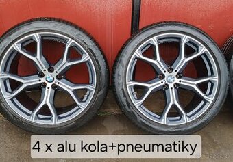 Originální alu kola BMW 741M 21" s pneumatikami Pirelli