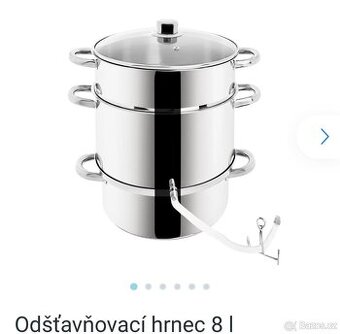 Odšťavňovač parní hrnec