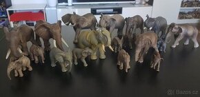 Schleich Safari slon africký slon indický slůňe