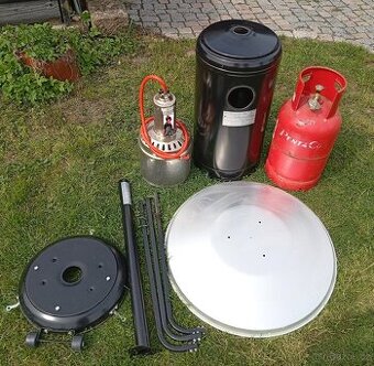 Nove zahradni topidlo ohrivadlo plynove a plna bomba 10kg