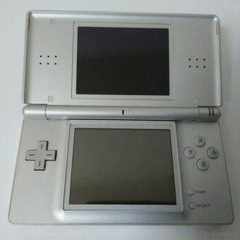 Nintendo DS Lite + FLASH card s hrami Pokemon –RARITKA–