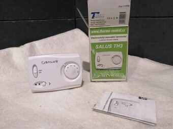 Elektronický manuální termostat.- SALUS TH3