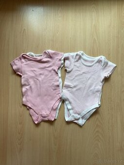 4x Body s kr.rukávem zn. M&S, velikost 72, 6-9m