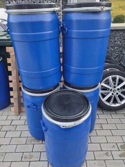 20x sud 100L s víkem, obručí a madly