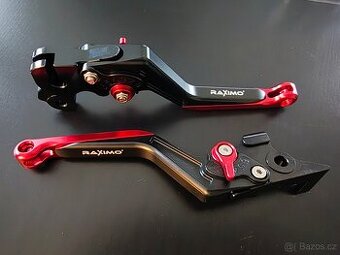 Homologované nastavitelné CNC páčky Raximo pro Moto Guzzi V7 - 1