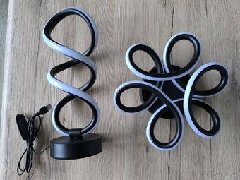 Stolní lampa a lustr
