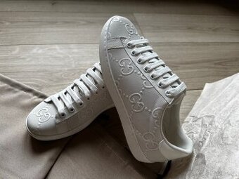 Gucci sneakers, tenisky, white GG, vel. 6, 39 - 1