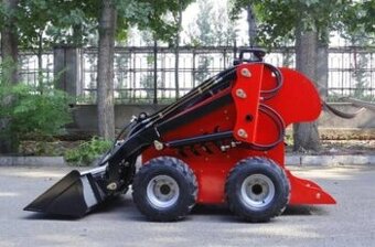 mini nakladač, nakladač, smykač, kolový nakladač - 1