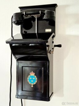Starožitný telefon L.M.ERICSSON AC-140, rok 1933
