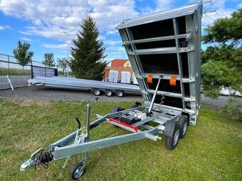 Sklápěcí přívěs DEBON PW 2.4, 300x180x35, 680 kg, 2600 kg