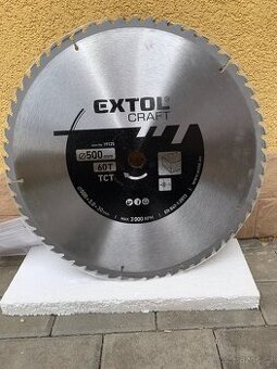 Kotouč pilový s SK plátky 500x3,0x30mm, 60T Extol