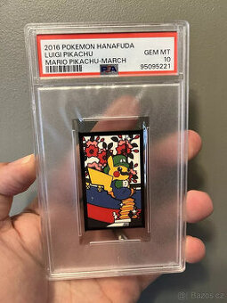 2016 Pokémon Mario Pikachu Luigi Hanafuda Plně sekvenční sad