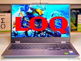Herní notebook LENOVO LOQ | RTX 4050 | ZÁRUKA | 24GB DDR5