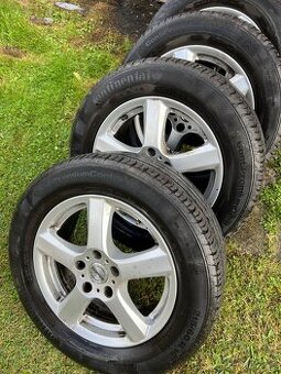 215/60/16 Alu disky ENZO vhodné škoda Yeti pneu Continen