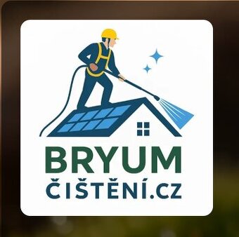 BRYUM Čištění střechy, okapů a FVE panelů