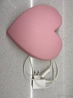 Nastenna lampa srdce