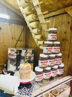 Pec na trdelník – nová plynová, 8 válců