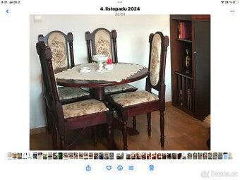 JÍDELNÍ  STŮL +4 ŽIDLE