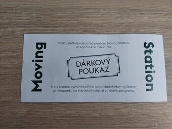 Poukaz do Moving Station Plzeň