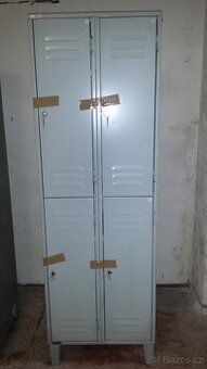 Plechové dílenské skříňky