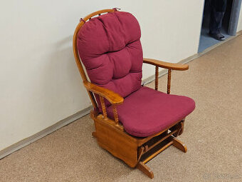 Houpací křeslo, nepoužívané, jako nové