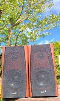 Aktivní dřev. reprobedny Genius SP-HF 3000A 2 x 40W, višeň